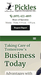 Mobile Screenshot of picklesexpress.net